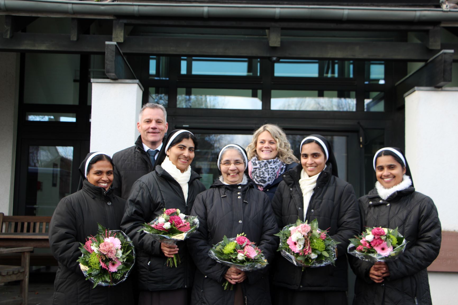 Großer Bahnhof in Speicher 29.1.19 - Franziskanerinnen vom hl. Josef