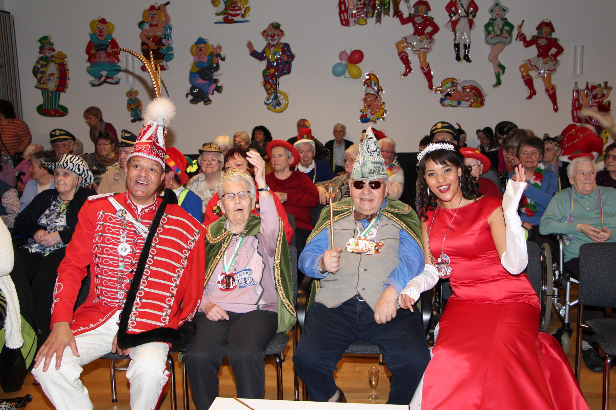 Prinzenpaare Ehrang+ AH Fetten Donnerstag 2017