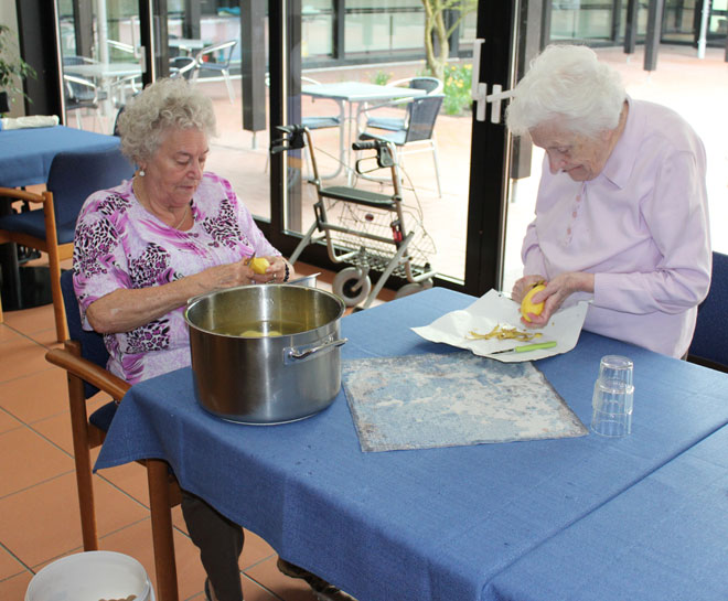 Kartoffeln sch&auml;len