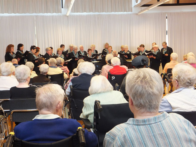 Konzert mit dem &bdquo;Dameskoor Pro Musica Schinveld&ldquo;