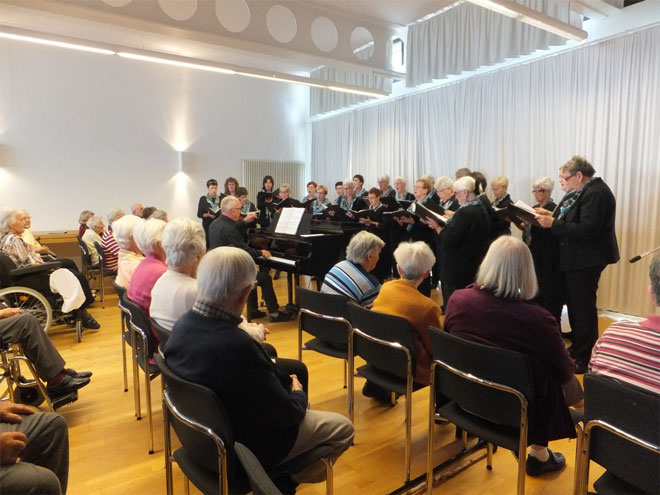 Konzert mit dem &bdquo;Dameskoor Pro Musica Schinveld&ldquo;