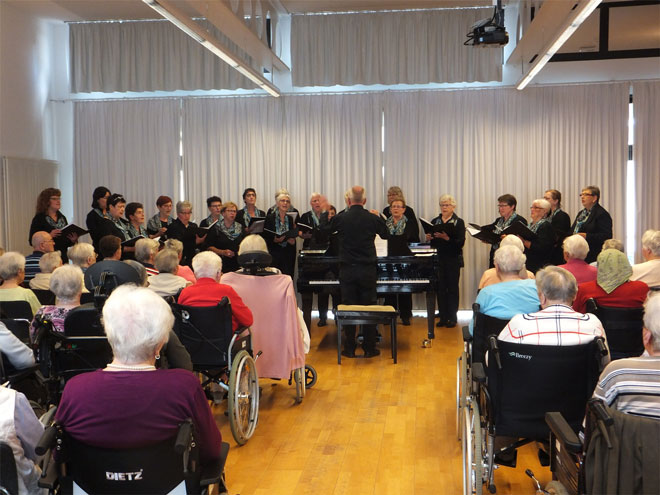 Konzert mit dem &bdquo;Dameskoor Pro Musica Schinveld&ldquo;
